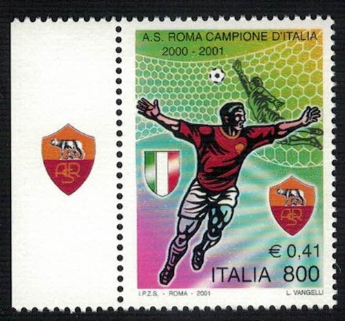 Roma scudetto campionato 2000 - roma,