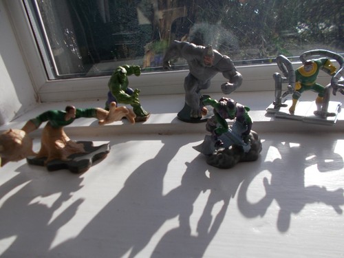 Set action figure marvel - action,
