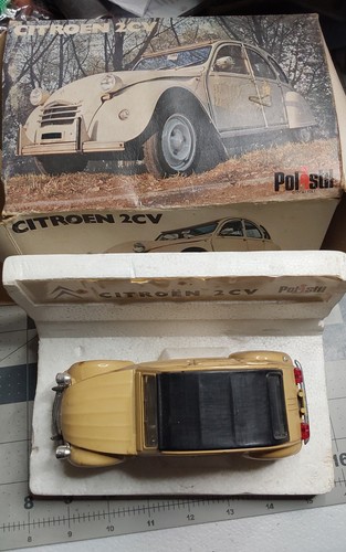 Polistil citroen 2cv 1974 - citroen,