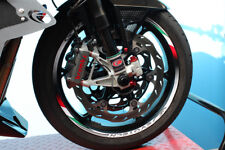 EVOTECH ADESIVI PER CERCHI MOTO BANDIERA ITALIA KAWASAKI NINJA ZX-6R 636