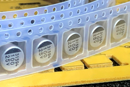 100uf 25v smd samwha - 5x,