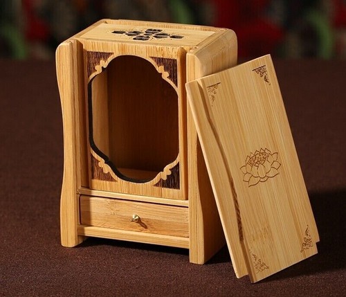 Altare bambù legno - , buddha