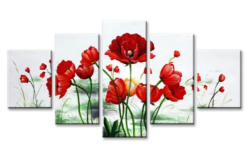 Quadro tela 160x80 5pz - quadro,