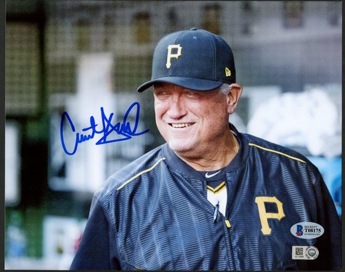 Clint hurdle autografo firmato - autografo,