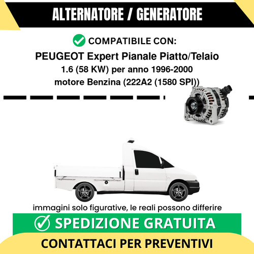 Alternatore peugeot expert - alternatore,