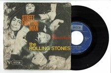 The Rolling Stones Vinile 45 Giri Street Fighting Man No Expectations -decca