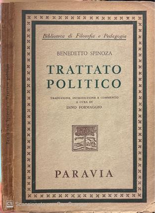 Trattato politico spinoza - di,