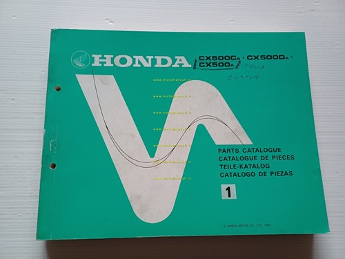 Honda 500 - cx,