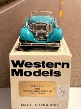 WESTERN MODELS UK 1980