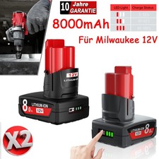2 pezzi 8 Ah batteria