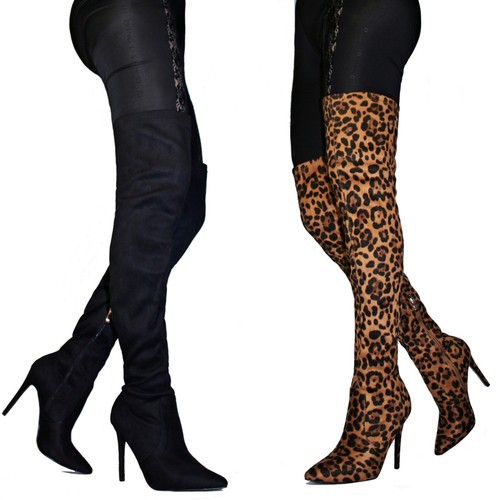 Scarpe donna stivali ginocchio - donna,