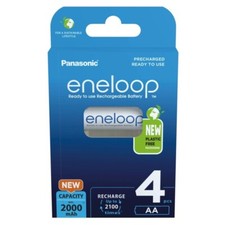 4 X Panasonic Eneloop Batterie