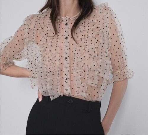 Camicia zara avorio - camicia,