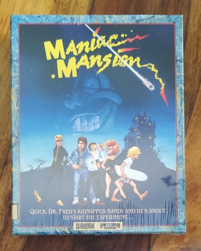 Maniac mansion limited run - maniac,