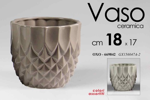 Vaso ceramica fiori - vaso, piante