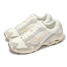 Scarpe sneakers Mizuno Wave Rider 10 bianco beige uomo casual lifestyle D1GA2463-01