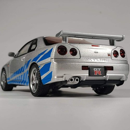 Nissan gtr r34 - 1:18,