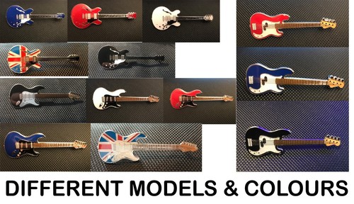 Guitar pin badge various makes - pin,