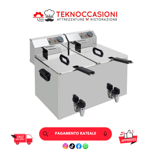 Friggitrice elettrica banco - elettrica,