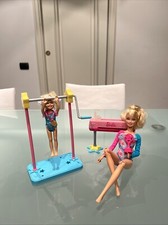 Set Di Barbie Ginnastica Artistica Con Attrezzi