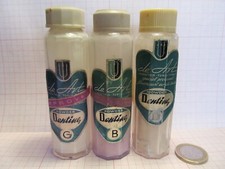 ODONTOIATRIA 3vecchie bottigline DENTINA POLVERE CERAMICA medicina DE ART TORINO