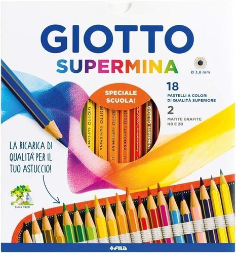Giotto pastelli colorati - giotto,