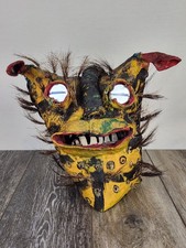 Maschera casco messicano tigre