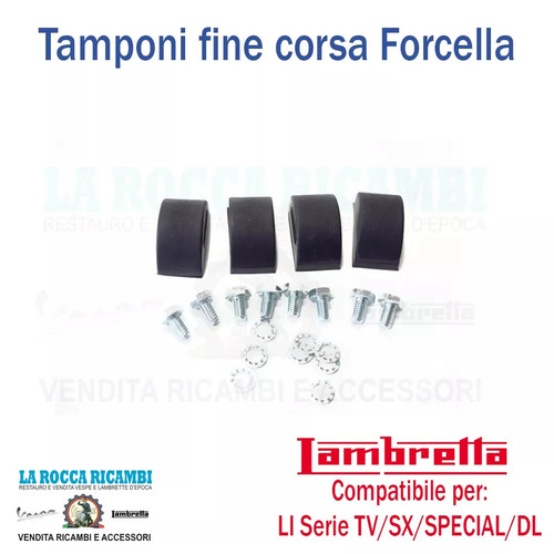 Kit tamponi fine corsa - kit,