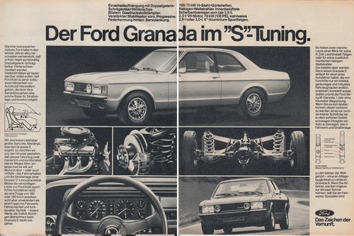 Ford granada reklame - '72,