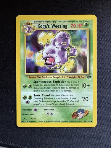 Koga weezing 132 gym - koga’s,