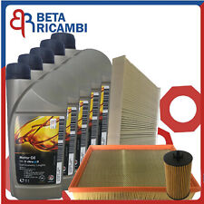 Kit Tagliando Opel Zafira B 1.6 GNC GAS Metano 110 KW kit 3 Filtri + 5 Olio 5W30