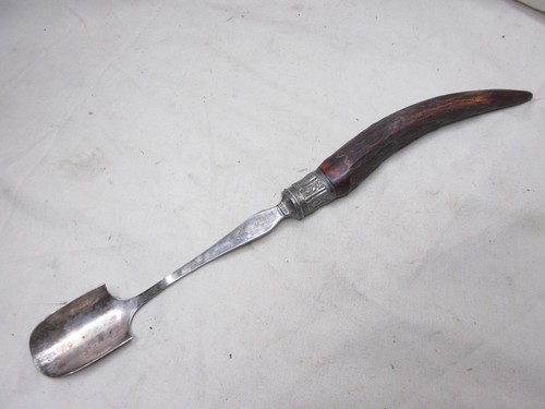 Antico cucchiaio osso - cucchiaio,