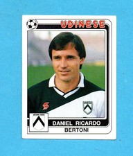 PANINI CALCIATORI 1986/87-Figurina n. 294- BERTONI -UDINESE-CON VELINA