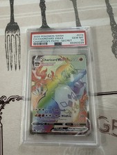 Pokemon CHARIZARD VMAX 74/73 PSA 10 full art hyper futuri campioni ITA.