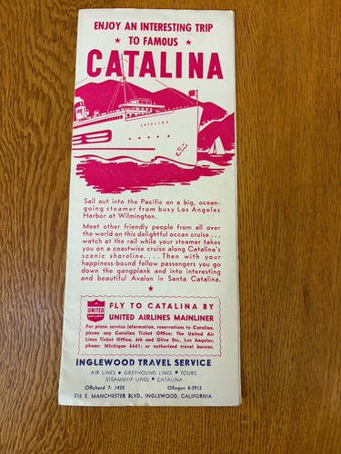 Vintage 1949 catalina island - vintage,