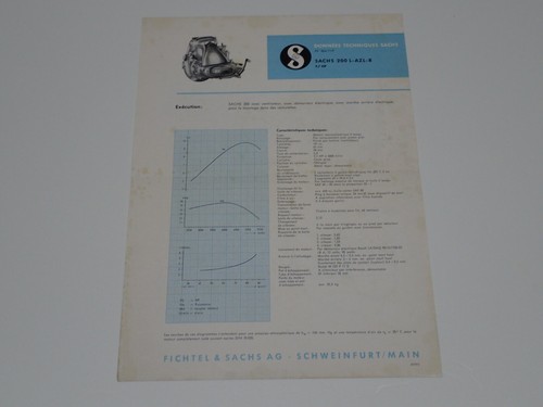 Sachs 200 azl motore - 200, per