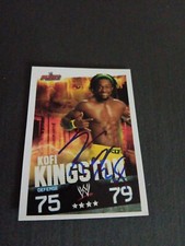 WC KOFI KINGSTON FIRMATO WWE