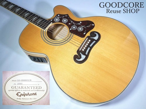 Epiphone 200sce - epiphone, ej-200sce/n