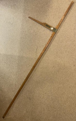 Antico bastone misuratore