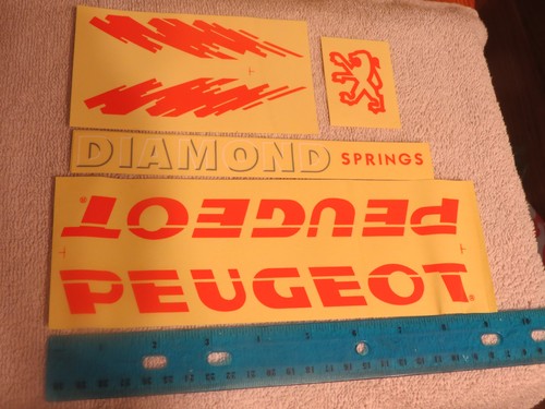 Peugeot decals road touring - peugeot,