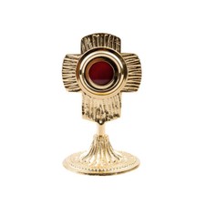 13cm Reliquar Messing