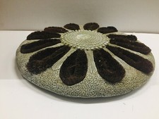 TAPPETO TONDO RESINA E COCCO