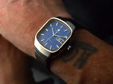 ZENITH RARE XL-TRONIC OVERSIZED STAINLESS STEEL 01-0010-505 VINTAGE DAY DATE