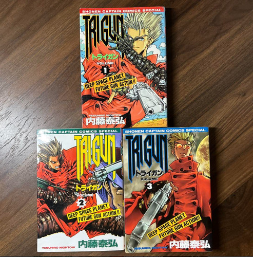 Trigun japanese ver set - trigun,