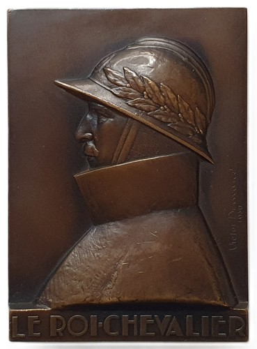 Belgio wwi targa bronzo - belgio,