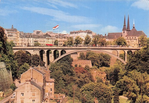 Luxembourg pont - luxembourg,