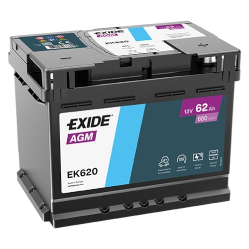 Exide ek620 batteria - ek620, 12v