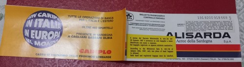 Biglietto aereo alisarda iata - aereo,