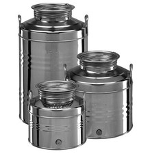 CONTENITORE ACCIAIO INOX PER