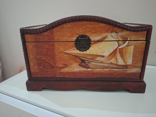 Baule rettangolare - , in